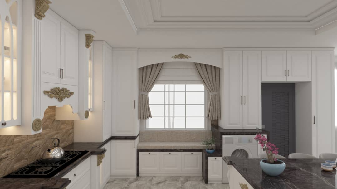 طراحی کابینت کلاسیک